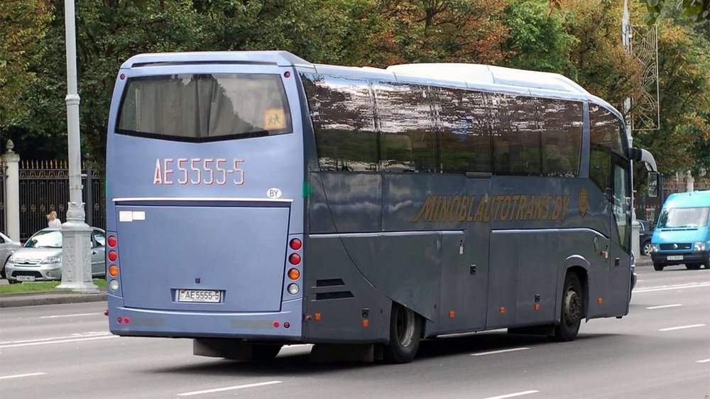 Фото автобуса МАЗ-251 сзади