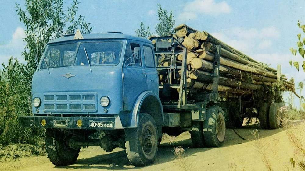 Лесовоз МАЗ-500