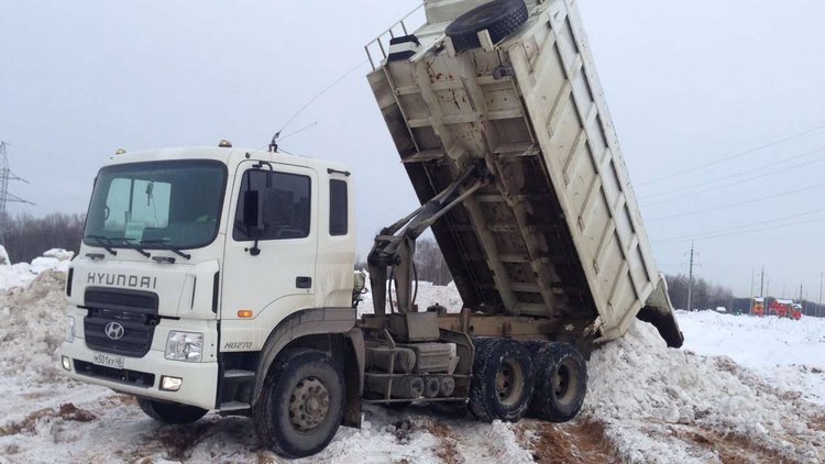 Hyundai hd270 самосвал