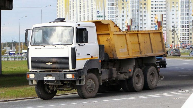 Маз четырехосный самосвал фото