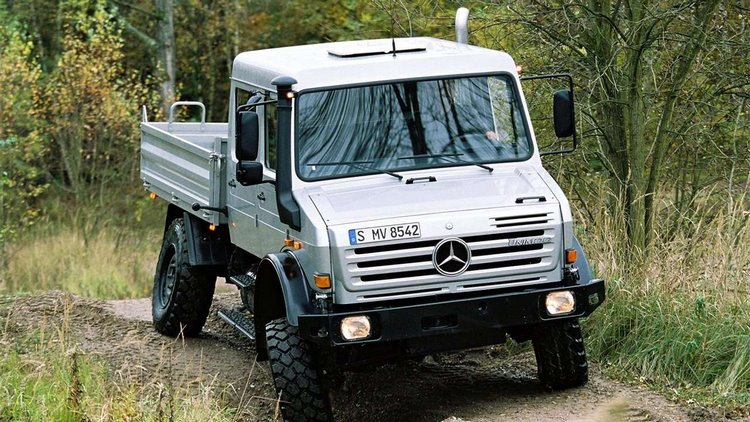 Unimog mercedes benz электромобиль