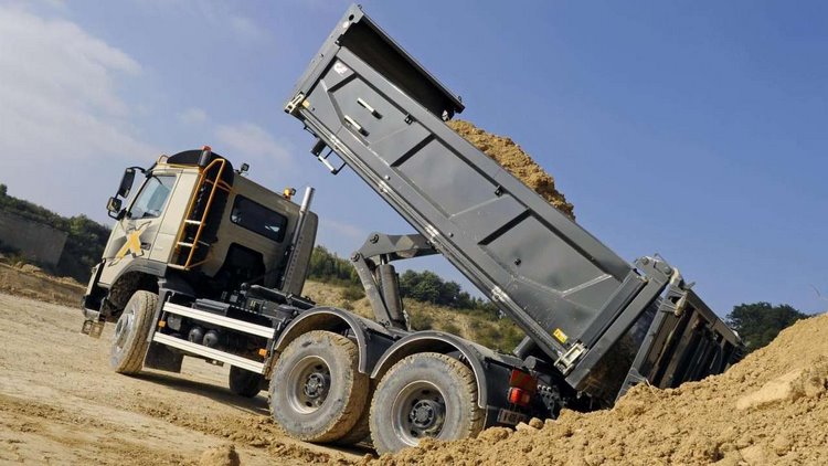 Volvo fmx 6x4 самосвал