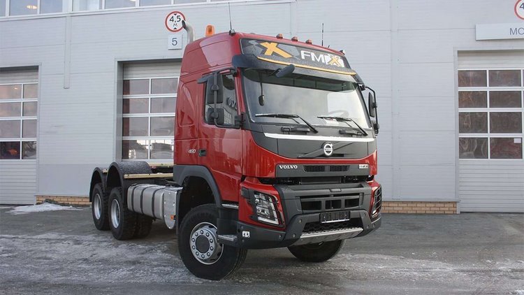 Volvo fmx 6x6 самосвал