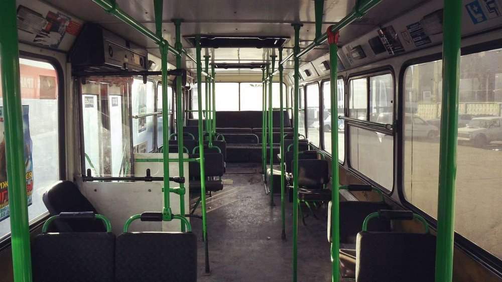 Салон автобуса ЛиАЗ-5256-01