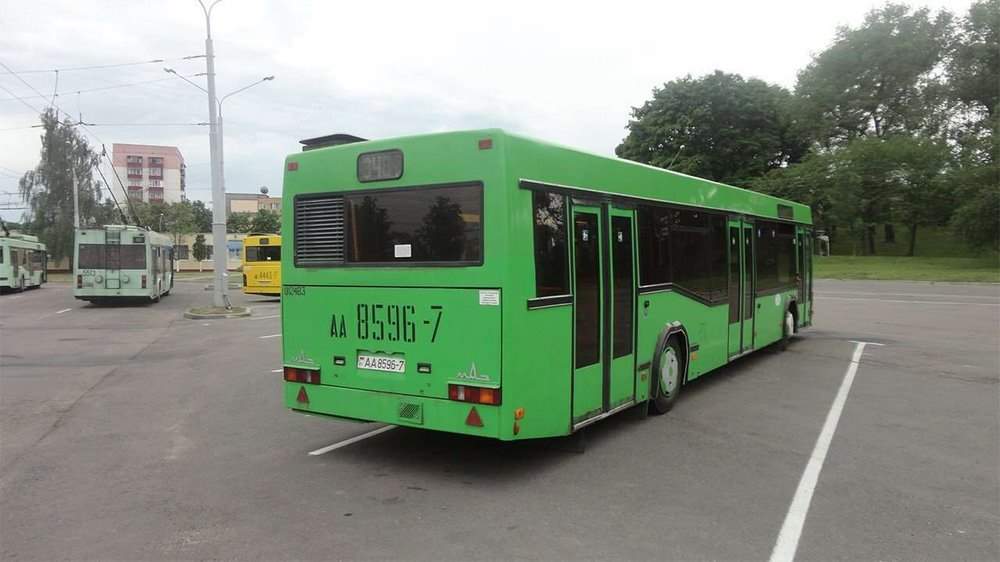 Фото автобуса МАЗ-103 сзади