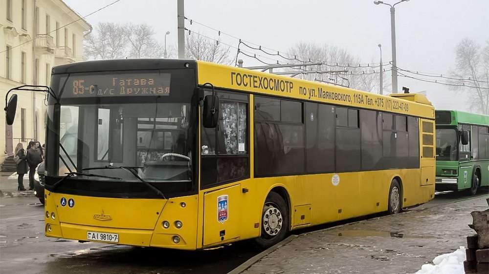 Передок автобуса МАЗ-203